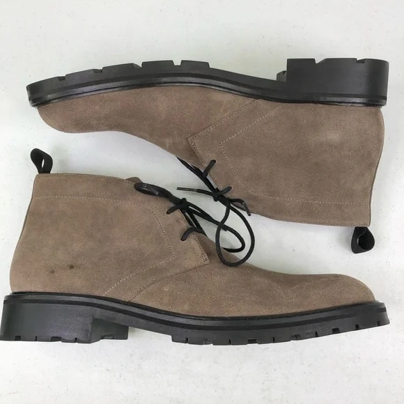 Calvin Klein Ultan Tan Suede Chukka Boots - Picture 2 of 11